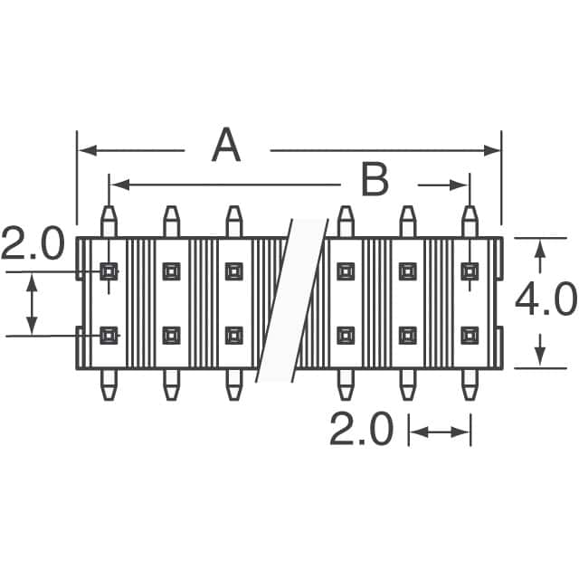 57202-G52-06ULF Amphenol ICC (FCI)  Embases à broches mâles